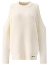 Ganni Cold-shoulder Jumper