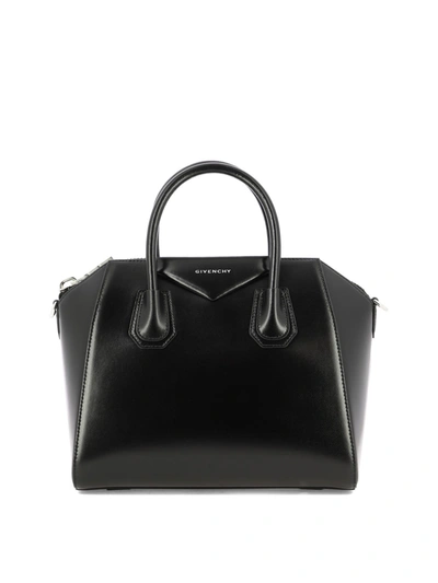 Givenchy Antigona Mini Handbag In Black