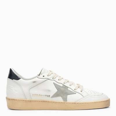 Golden Goose Deluxe Brand Man White Leather Ball Star Sneakers