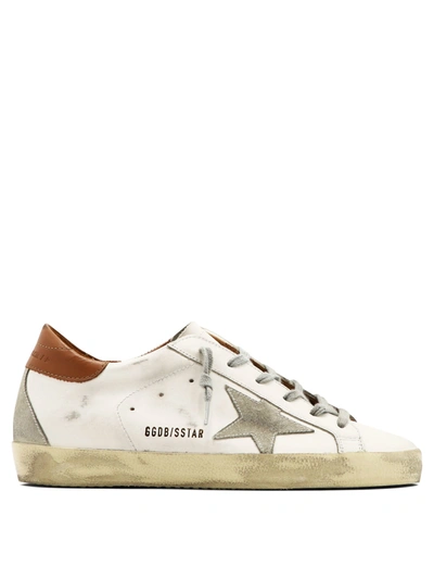 Golden Goose Super-star Classic With Spur Sneakers In Cuoio