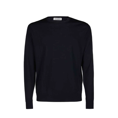 Jil Sander Wool Cardigan In Black