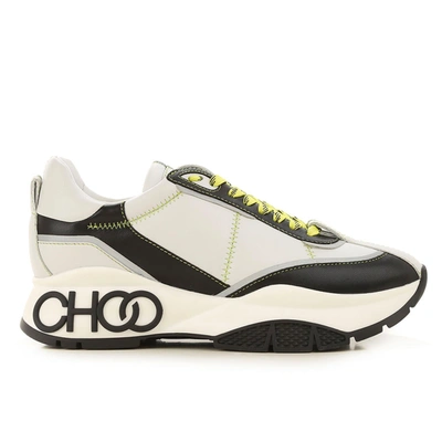 JIMMY CHOO JIMMY CHOO LEATHER SNEAKERS