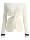 JW ANDERSON JW ANDERSON TWISTED CUT OUT TOP