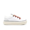 LANVIN LANVIN COTTON LACE UP SNEAKERS