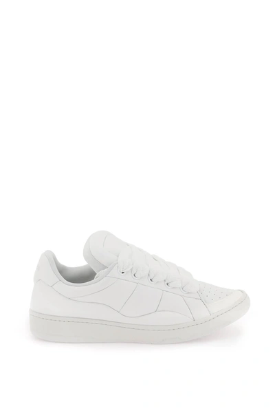 Lanvin Curb Trainers In White