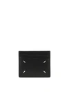 Maison Margiela Maison Martin Margiela Men Portacarte Four Stitches In Black