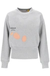 MONCLER X SALEHE BEMBURY MONCLER X SALEHE BEMBURY SWEATER WITH CUT OUTS