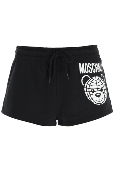 MOSCHINO MOSCHINO SPORTY SHORTS WITH TEDDY PRINT