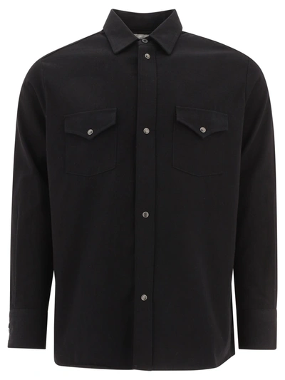 One Of These Days Western Shirts In Black