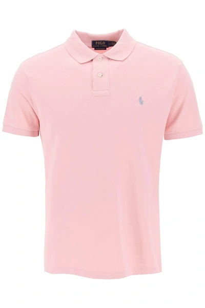 Polo Ralph Lauren Cotton Polo Shirt In Course_pink_c7532