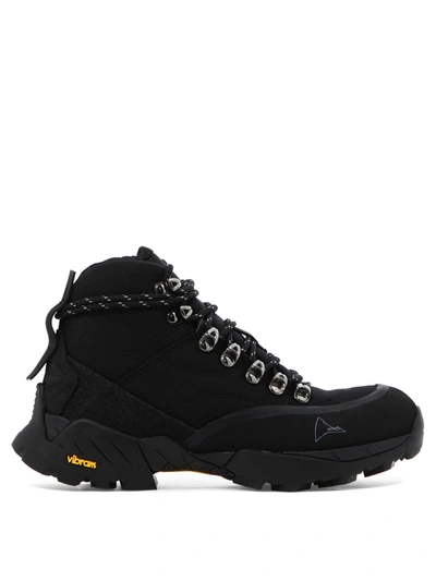 Roa Andreas Strap Hiking Boots In Black