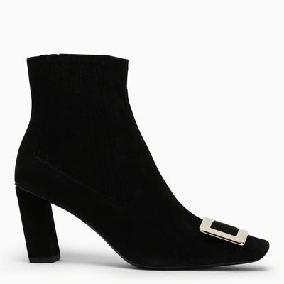 Roger Vivier Belle Vivier Chelsea Boot In Black