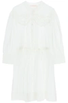 SEE BY CHLOÉ SEE BY CHLOE EMBROIDERED SHIRT DRESS