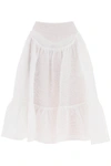 SIMONE ROCHA SIMONE ROCHA CLOQUÉ YOKE SKIRT