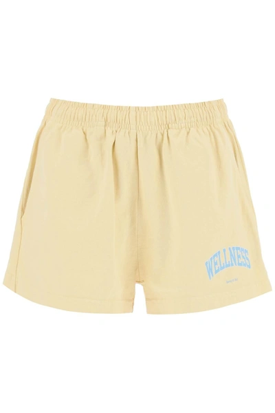 SPORTY AND RICH SPORTY & RICH 'WELLNESS IVY' DISCO SHORTS