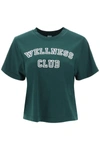 SPORTY AND RICH SPORTY RICH WELLNESS CLUB CROPPED T SHIRT