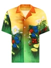 Stockholm Surfboard Club Airbrush Flowers Shirt Multicolor
