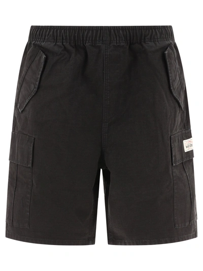 Stussy Cargo Beach Shorts In Nero