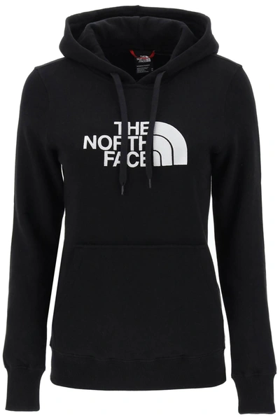 The North Face 'drew Peak' Hoodie With Logo Embroidery In Black