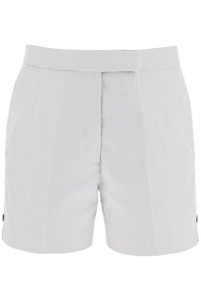 THOM BROWNE THOM BROWNE SHORTS WITH PINCORD MOTIF