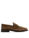 Tricker's Suede Loafers