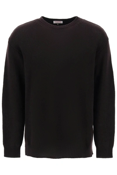 Valentino Brown Cashmere Sweater