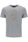 VERSACE VERSACE RHINESTONES MEDUSA T SHIRT