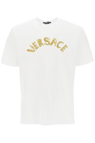 VERSACE VERSACE SEASHELL BAROQUE T SHIRT