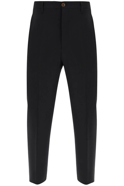 Vivienne Westwood Orb Embroidered Track Trousers In Black