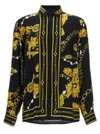 Versace Jeans Couture Baroque-pattern Long-sleeve Shirt