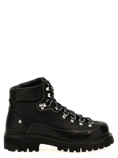 Dsquared2 Ankle Boots In Black