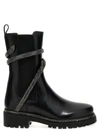 René Caovilla Cleo Combat Biker Boot
