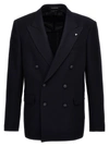 Tagliatore Brooch-detail Blazer