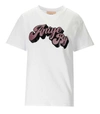Aniye By Meda Weiss Glitzer T-shirt In White
