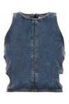 Chloé Chloe Denim Top In Blue