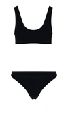 Lido Stretch-fit Bikini In Black