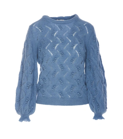 Louise Misha Amira Sweater In Blue
