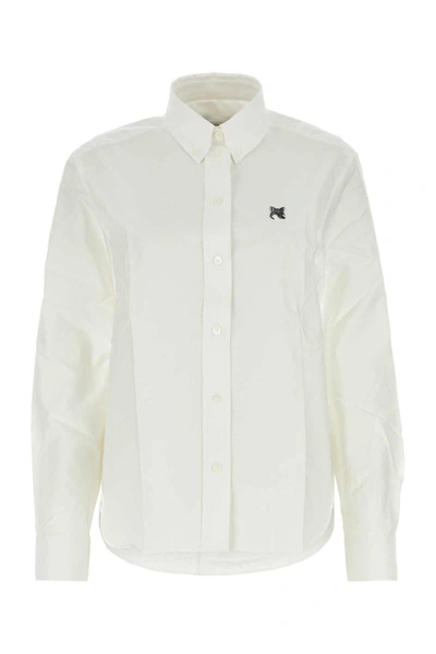 Maison Kitsuné Maison Kitsune Shirts In White