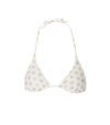 MAX MARA MAX MARA  BEACHWEAR ALYSSA WHITE BIKINI TOP