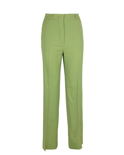 Max Mara Studio Pants In Blues And Greens