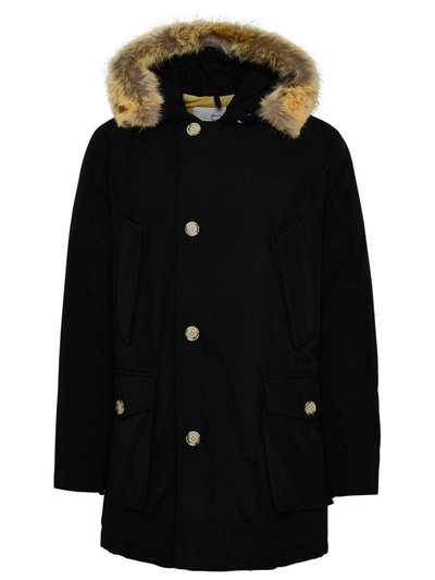 Woolrich Parka Arctic Jacket In Black