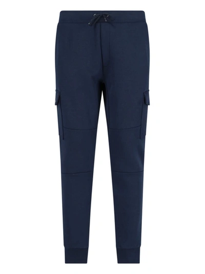Polo Ralph Lauren Drawstring Waist Track Trousers In Blue