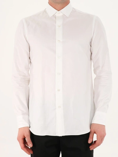 Salvatore Piccolo Pin Point White Shirt - Atterley