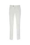 Pt Torino Belt Ring Casual Pants In White