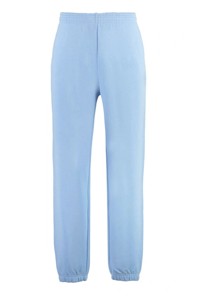 Sporty And Rich Sporty & Rich Lacoste X Sporty & Rich - Cotton Track-pants In Blue