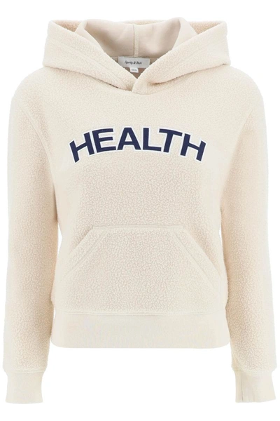 Sporty And Rich Sporty & Rich Sherpa Health Hoodie In Mixed Colours