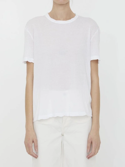 James Perse White Cotton T-shirt