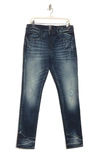 Prps Men's Le Sabre Stretch The Six Distressed Slim-tapered Jeans In Dark Indigo