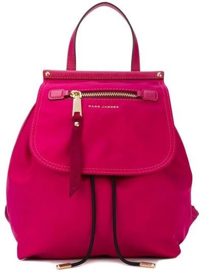 Marc Jacobs Trooper Backpack In Fuxia