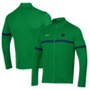 Under Armour Green Notre Dame Fighting Irish 2023 Assist Warm Up Full-zip Jacket In Green